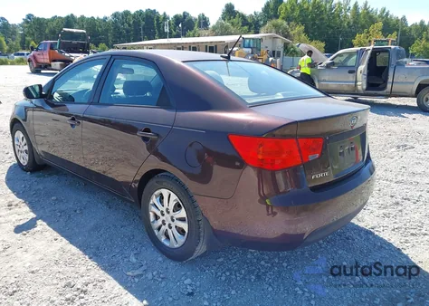 2011 Kia Forte Ex from USA, damaged, VIN KNAFU4A2XB5393160